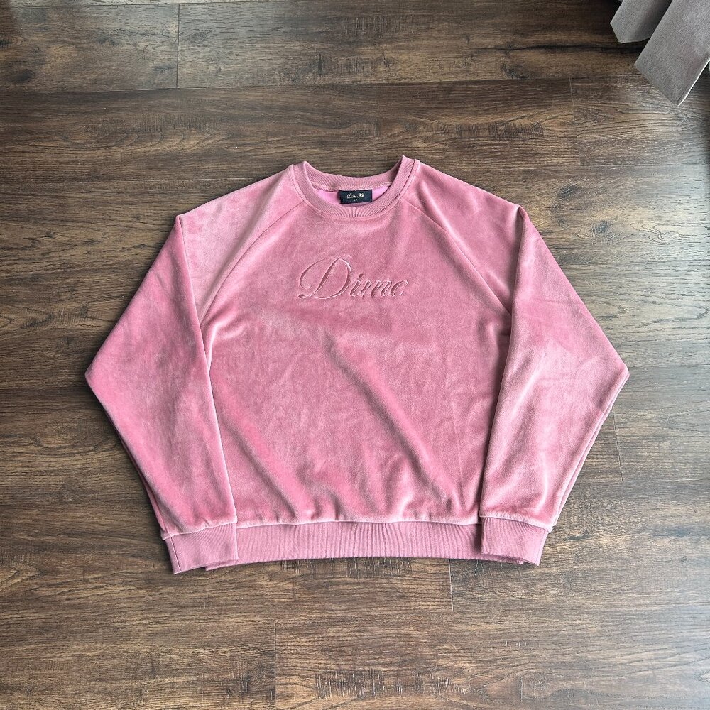 Dime Velvet Sweatshirt - L